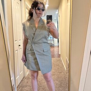 Other stories structured blazer mini dress.